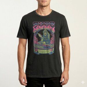 *RVCA Charcoal Graphic Monkey T-Shirt